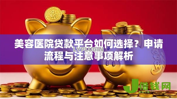 美容医院贷款平台如何选择？申请流程与注意事项解析