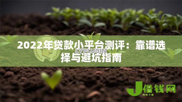 2022年贷款小平台测评:靠谱选择与避坑指南 2022年贷款小平台测评:靠谱选择与避坑指南