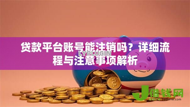 贷款平台账号能注销吗？详细流程与注意事项解析