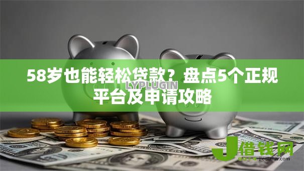 58岁也能轻松贷款？盘点5个正规平台及申请攻略