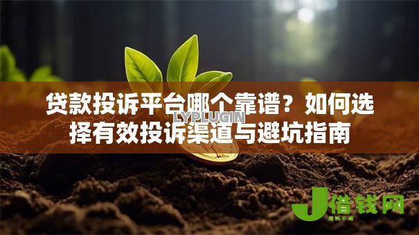 贷款投诉平台哪个靠谱？如何选择有效投诉渠道与避坑指南