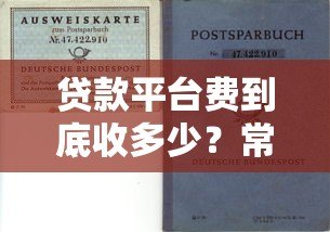 贷款平台费到底收多少？常见收费项目及避坑指南解析