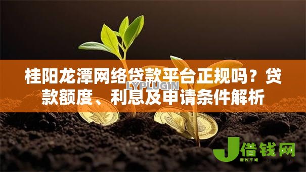桂阳龙潭网络贷款平台正规吗?贷款额度、利息及申请条件解析 桂阳龙潭网络贷款平台正规吗?贷款额度、利息及申请条件解析