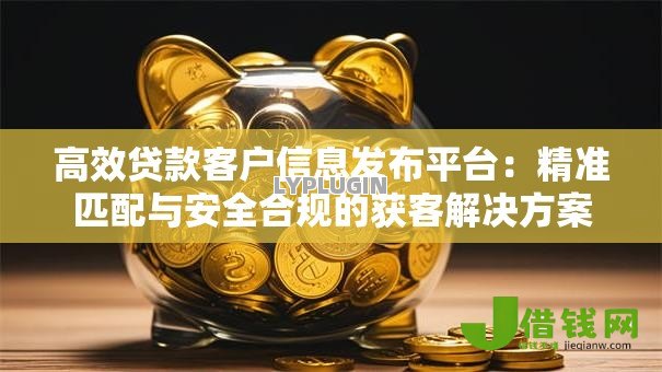 高效贷款客户信息发布平台:精准匹配与安全合规的获客解决方案 高效贷款客户信息发布平台:精准匹配与安全合规的获客解决方案