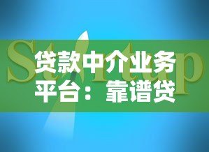 贷款中介业务平台：靠谱贷款服务流程与选择指南