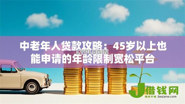 中老年人贷款攻略：45岁以上也能申请的年龄限制宽松平台