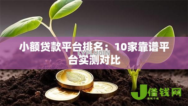 小额贷款平台排名：10家靠谱平台实测对比