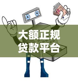 大额正规贷款平台推荐：安全可靠、快速放款的选择指南