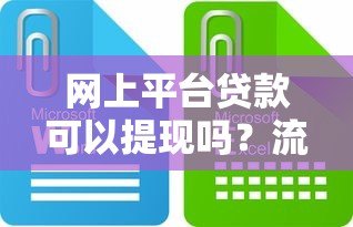 网上平台贷款可以提现吗？流程、条件及风险全解析