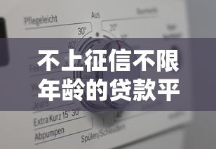 不上征信不限年龄的贷款平台有哪些？真实盘点及注意事项
