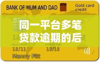 同一平台多笔贷款逾期的后果与解决方法 同一平台多笔贷款逾期的后果与解决方法