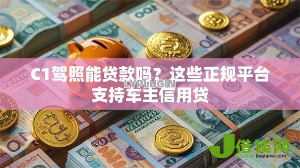 C1驾照能贷款吗？这些正规平台支持车主信用贷