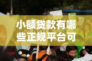 小额贷款有哪些正规平台可选？这六种类型最靠谱