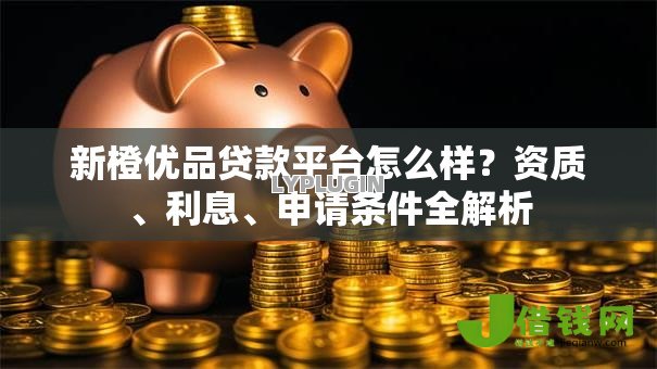 新橙优品贷款平台怎么样？资质、利息、申请条件全解析