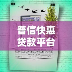 普信快惠贷款平台解析：产品特点、申请流程与用户评价