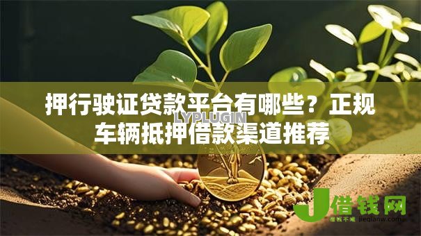 押行驶证贷款平台有哪些?正规车辆抵押借款渠道推荐 押行驶证贷款平台有哪些?正规车辆抵押借款渠道推荐