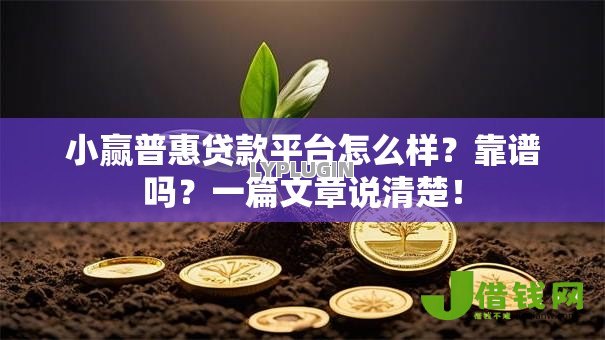 小赢普惠贷款平台怎么样？靠谱吗？一篇文章说清楚！