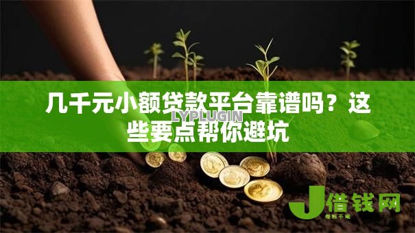 几千元小额贷款平台靠谱吗？这些要点帮你避坑