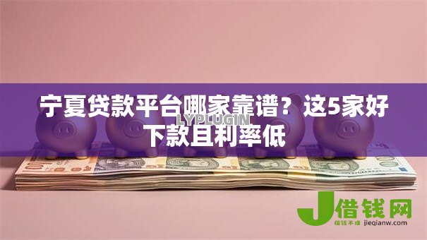 宁夏贷款平台哪家靠谱？这5家好下款且利率低