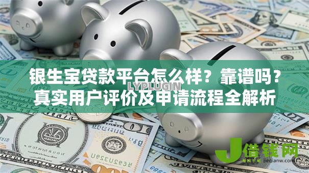 银生宝贷款平台怎么样？靠谱吗？真实用户评价及申请流程全解析