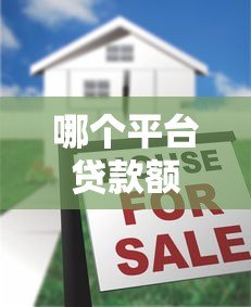 哪个平台贷款额度高？这5个渠道额度大且正规