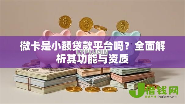 微卡是小额贷款平台吗？全面解析其功能与资质