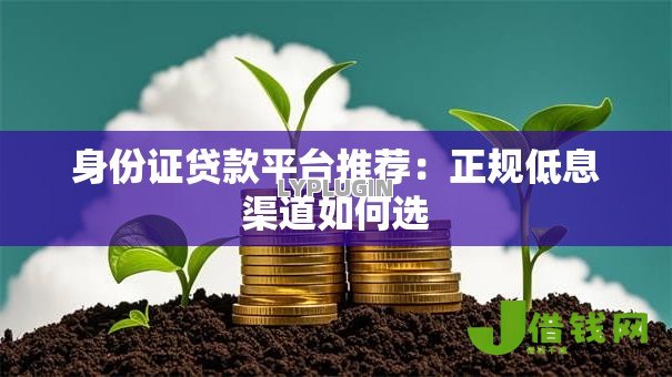 身份证贷款平台推荐：正规低息渠道如何选