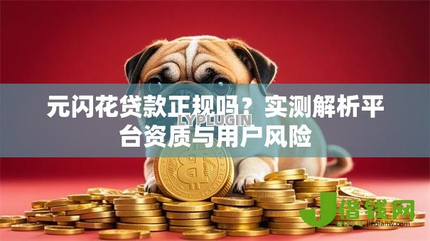 元闪花贷款正规吗？实测解析平台资质与用户风险