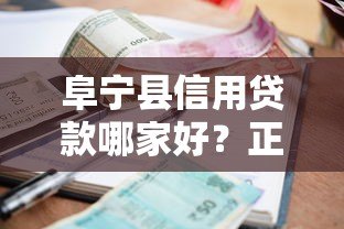阜宁县信用贷款哪家好？正规平台申请条件及利率对比