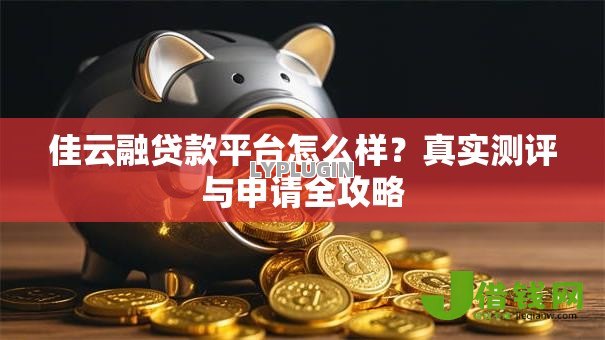佳云融贷款平台怎么样？真实测评与申请全攻略