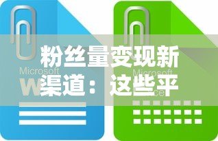 粉丝量变现新渠道：这些平台支持凭粉丝数量申请贷款