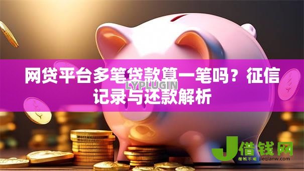 网贷平台多笔贷款算一笔吗？征信记录与还款解析