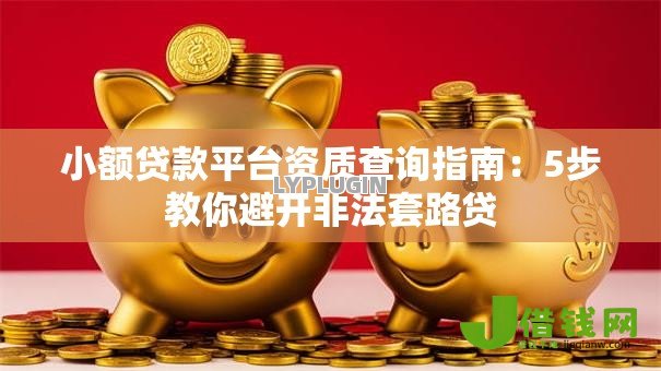 小额贷款平台资质查询指南:5步教你避开非法套路贷 小额贷款平台资质查询指南:5步教你避开非法套路贷