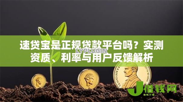 速贷宝是正规贷款平台吗?实测资质、利率与用户反馈解析 速贷宝是正规贷款平台吗?实测资质、利率与用户反馈解析