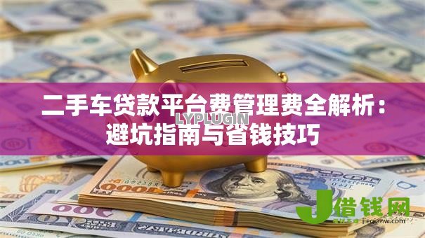 二手车贷款平台费管理费全解析：避坑指南与省钱技巧