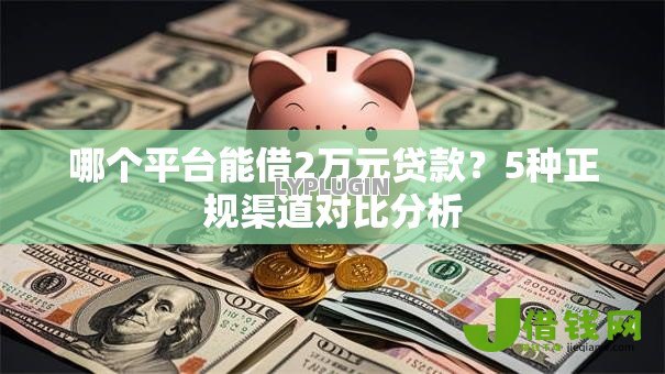 哪个平台能借2万元贷款？5种正规渠道对比分析