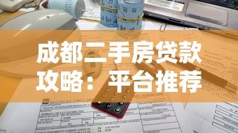 成都二手房贷款攻略:平台推荐与流程详解 成都二手房贷款攻略:平台推荐与流程详解