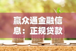 赢众通金融信息：正规贷款平台解析与申请指南