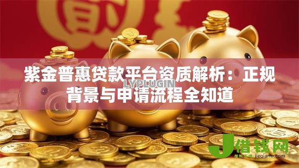 紫金普惠贷款平台资质解析:正规背景与申请流程全知道 紫金普惠贷款平台资质解析:正规背景与申请流程全知道