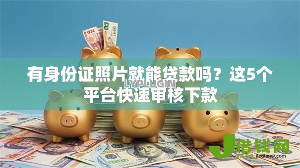 有身份证照片就能贷款吗？这5个平台快速审核下款