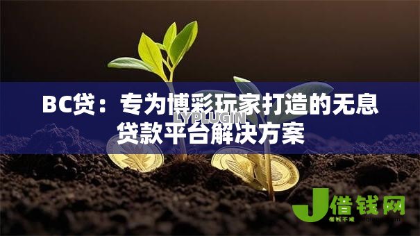 BC贷:专为博彩玩家打造的无息贷款平台解决方案 BC贷:专为博彩玩家打造的无息贷款平台解决方案