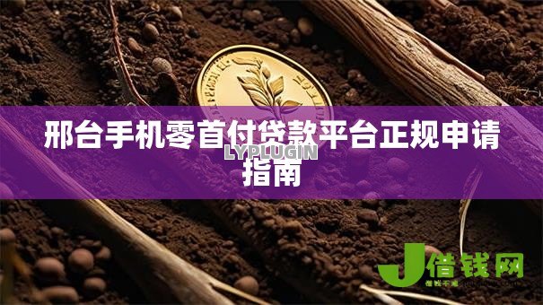 邢台手机零首付贷款平台正规申请指南