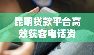 昆明贷款平台高效获客电话资源解析与实战技巧