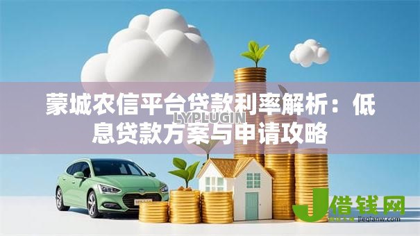 蒙城农信平台贷款利率解析:低息贷款方案与申请攻略 蒙城农信平台贷款利率解析:低息贷款方案与申请攻略