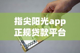 指尖阳光app正规贷款平台评测：资质、利率、用户反馈全解析