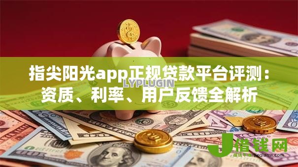 指尖阳光app正规贷款平台评测：资质、利率、用户反馈全解析
