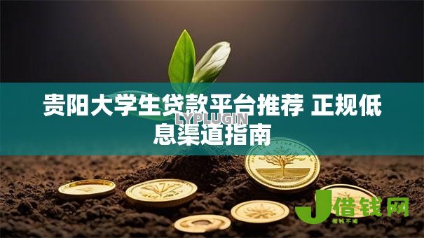 贵阳大学生贷款平台推荐 正规低息渠道指南