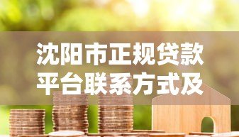 沈阳市正规贷款平台联系方式及办理指南