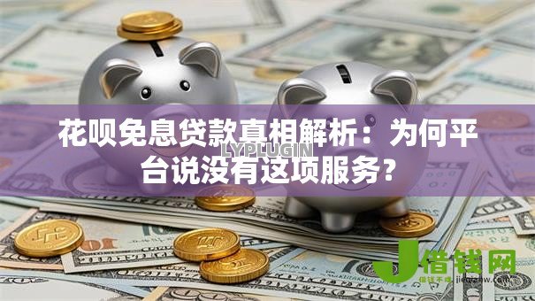 花呗免息贷款真相解析：为何平台说没有这项服务？