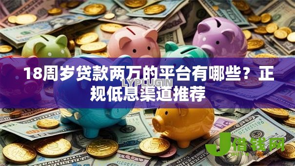 18周岁贷款两万的平台有哪些？正规低息渠道推荐
